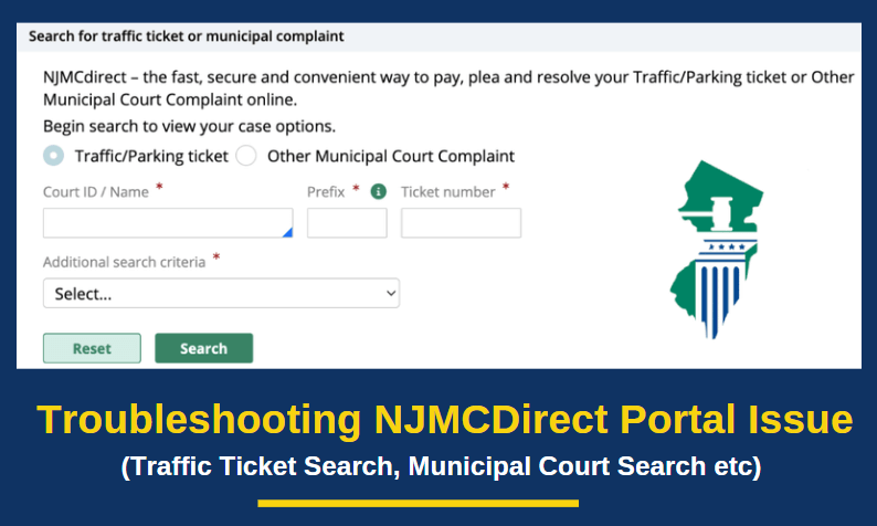 Troubleshooting-NJMCDirect-Issue